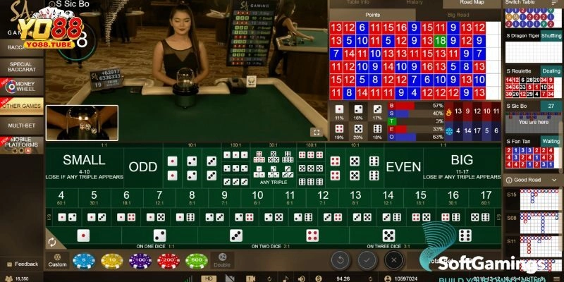 Hướng Dẫn Cược Sicbo Livestream Thắng Đậm Tại Yo88